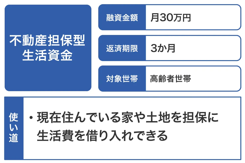 不動産担保型生活資金
